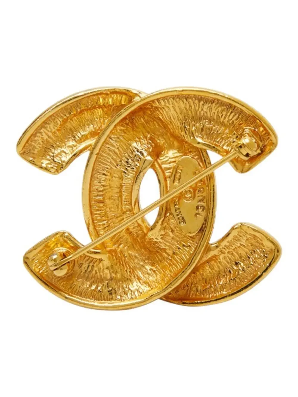 Chanel Cc Logo Brooch Metal #357894C71B
